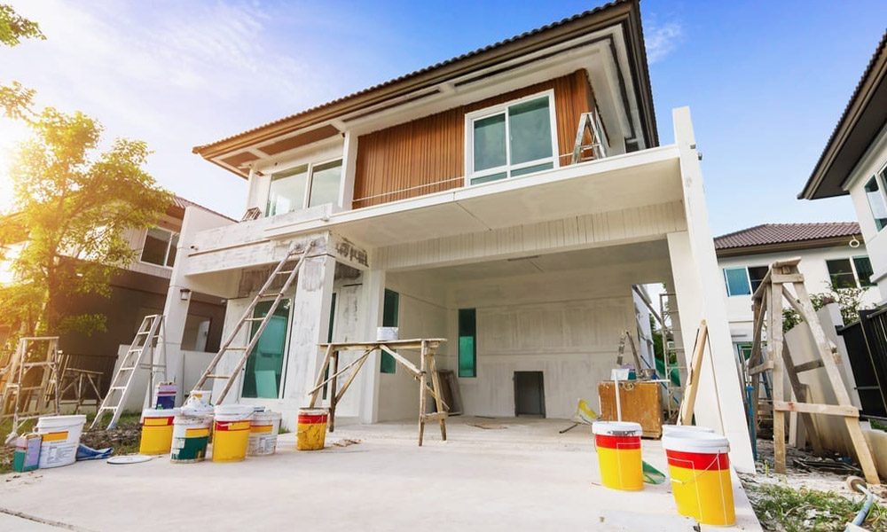 Peinture et Ravalement de Façade à Thionville (57100) en Moselle (57) - FLK Couverture Charpente Facade